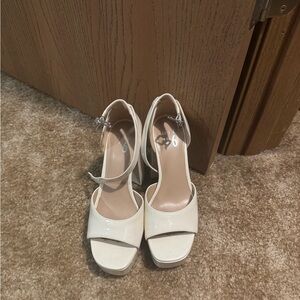 Mix No. 6 White Chic Heels